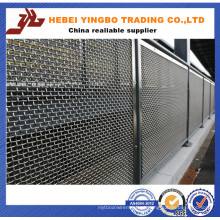 Cerca-20 1.03-2.4 m de altura polido galvanizado cerca de metal de ferro